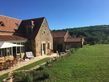 Maison en pierre avec jardin et piscine privée, proche Trémolat - Photo 23