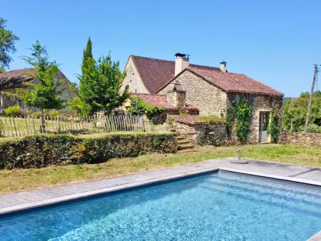 Maison en pierre avec jardin et piscine privée, proche Trémolat - Photo 24