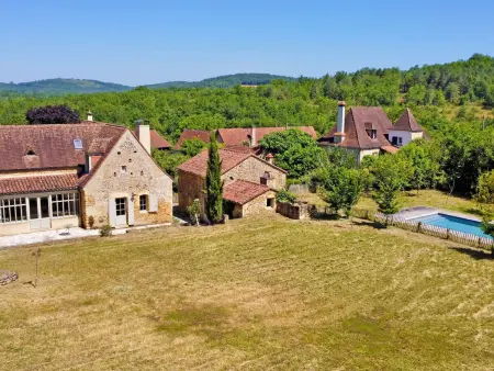 Maison en pierre avec jardin et piscine privée, proche Trémolat - Photo 25