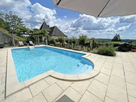 Pigeonnier charmant avec piscine privée pour 2 à Trémolat - Photo 2