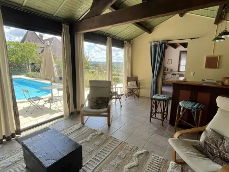 Pigeonnier charmant avec piscine privée pour 2 à Trémolat - Photo 9