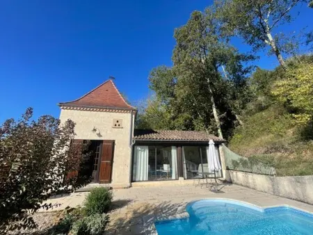 Pigeonnier charmant avec piscine privée pour 2 à Trémolat - Photo 16