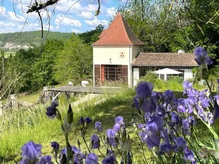 Pigeonnier charmant avec piscine privée pour 2 à Trémolat - Photo 18