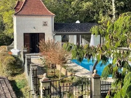 Pigeonnier charmant avec piscine privée pour 2 à Trémolat - Photo 21