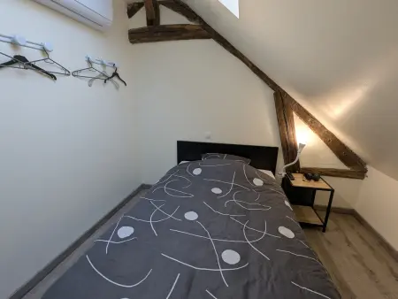 Gîte convivial avec climatisation, 4 chambres, terrasse, parking - 6 pers. - Photo 24