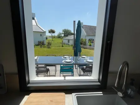 Charmante maison à Pouldon, proche plage, Maison 6 personnes à Locmaria - Photo 5