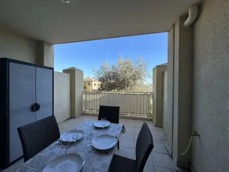 Appartement 2 pièces cosy avec terrasse et parking, proche plages - Photo 8