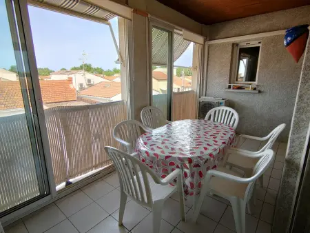 Appart 2 ch avec loggia à 100m du centre, Appartement 5 personnes à Valras Plage - Photo 1