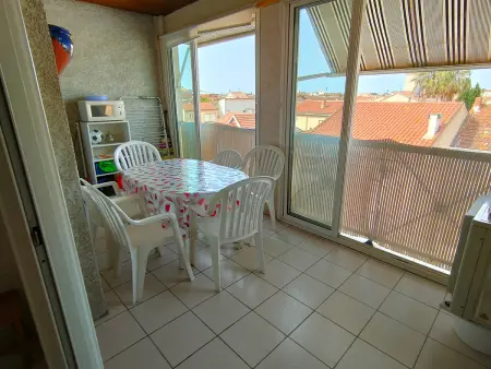 Appart 2 ch avec loggia à 100m du centre, Appartement 5 personnes à Valras Plage - Photo 8
