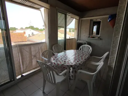 Appart 2 ch avec loggia à 100m du centre, Appartement 5 personnes à Valras Plage - Photo 9