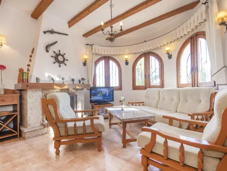 Villa classique avec piscine privée, jardin et climatisation à Benissa - Photo 7