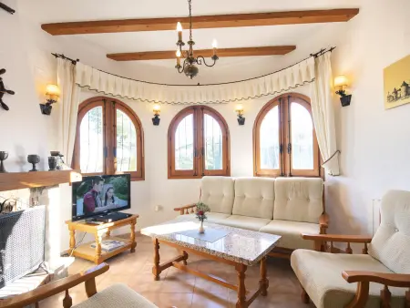 Villa classique avec piscine privée, jardin et climatisation à Benissa - Photo 8