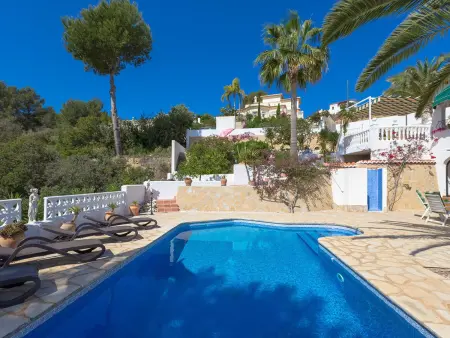 Villa classique avec piscine privée, jardin et climatisation à Benissa - Photo 13