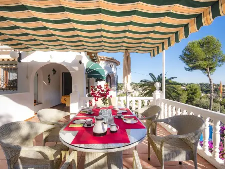 Villa classique avec piscine privée, jardin et climatisation à Benissa - Photo 16