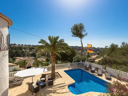 Villa classique avec piscine privée, jardin et climatisation à Benissa - Photo 29