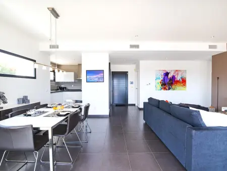 Villa moderne avec piscine privée, jardin et climatisation près de la plage - Photo 6