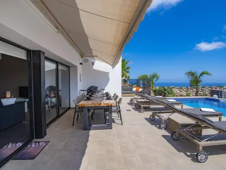 Villa moderne avec piscine privée, jardin et climatisation près de la plage - Photo 19