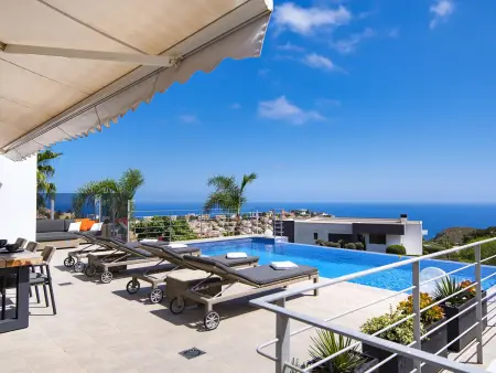 Villa moderne avec piscine privée, jardin et climatisation près de la plage - Photo 31