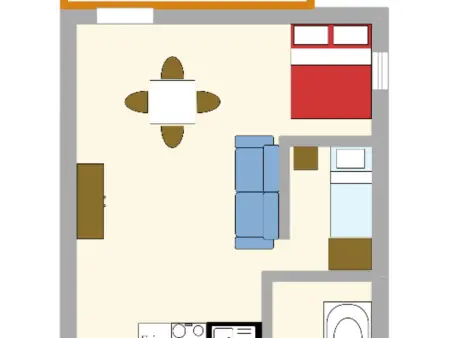 Appartement cosy 4 pers avec balcon à Val Cenis - Photo 5