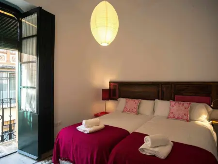 Maison XIXe siècle, Séville centre, 2 chambres, balcon, cuisine équipée, clim, WiFi - Photo 7