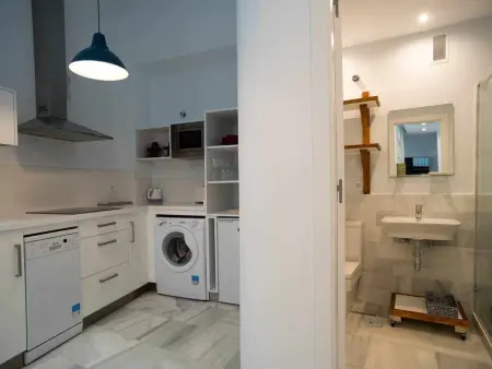 Maison XIXe siècle, Séville centre, 2 chambres, balcon, cuisine équipée, clim, WiFi - Photo 22