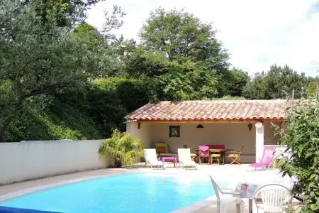 Alana, Maison à Vaison La Romaine avec Piscine Chauffée - Photo 5