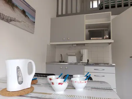 Maison cosy avec terrasse et accès piscine, Notre-Dame-de-Monts - 4 pers - Photo 8