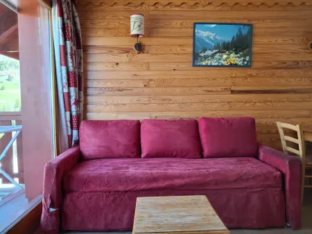 Charmant Appartement 3 Pièces Ski-In/Ski-Out, Appartement 6 personnes à Saint François Longchamp - Photo 1