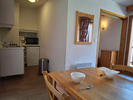 Charmant Appartement 3 Pièces Ski-In/Ski-Out, Appartement 6 personnes à Saint François Longchamp - Photo 5