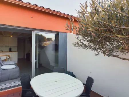 Appartement lumineux 2 pièces, terrasse, proche plage, parking, Grau D'Agde - Photo 2