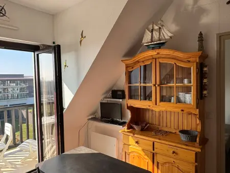 Appartement 2 pièces accès direct plage, animaux acceptés, Wifi - Photo 2