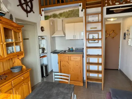 Appartement 2 pièces accès direct plage, animaux acceptés, Wifi - Photo 6