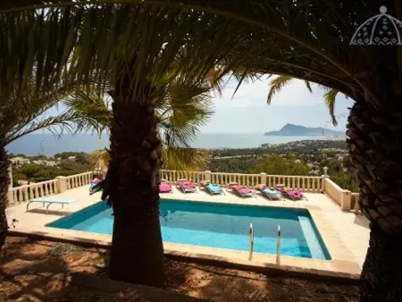 Grande villa 4 chambres avec piscine privée, climatisation et parking à Altea - Photo 3