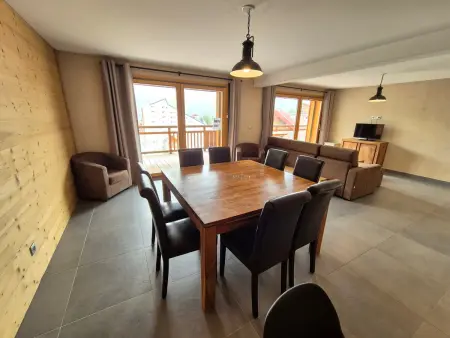 Appartement lumineux 3 pièces, proche des pistes, animaux admis - Photo 1