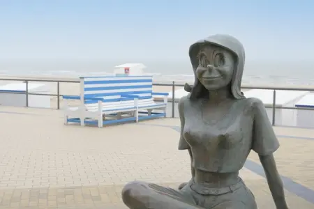 De Rede, Studio en Belgique avec vue sur mer & balcon - Photo 1