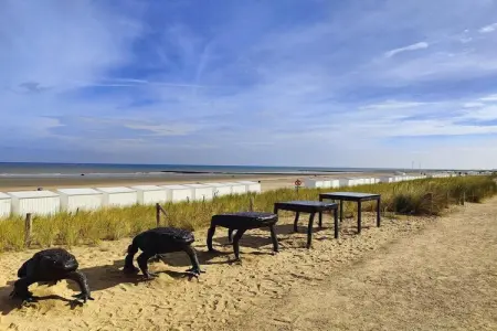 De Rede, Studio en Belgique avec vue sur mer & balcon - Photo 15