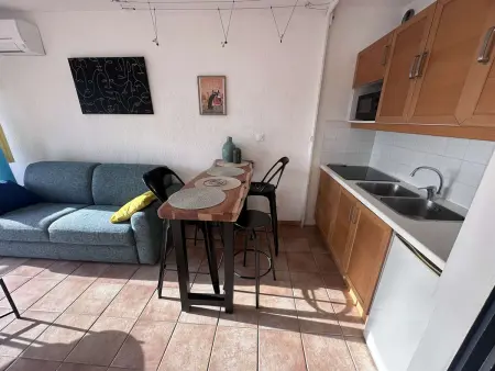 Studio moderne avec climatisation et parking proche plage - Photo 13