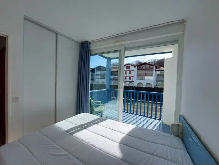 Charmant T2 avec piscine à 2 min de la plage, Appartement 4 personnes à Urrugne - Photo 16