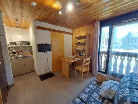 Studette rénovée 2 personnes, centre Les Deux Alpes - Photo 1