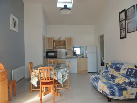 Maison mitoyenne à Barbâtre, proche plage, 4 personnes, Wi-Fi, jardin clos - Photo 3