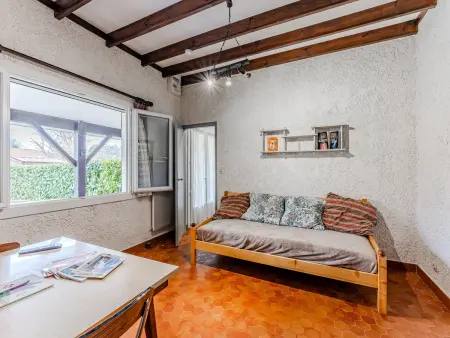 Maison à Sanguinet pour 3 pers, 200m du lac, terrasse et jardin - Photo 2