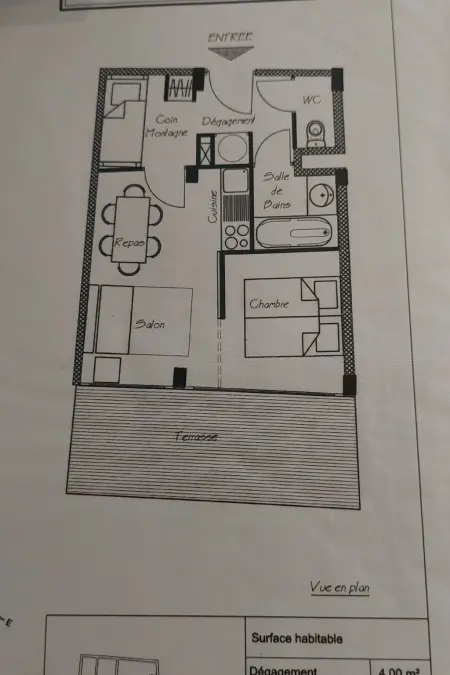 V du Bachat Arolles A, Appartement 4 personnes à Chamrousse - Photo 19