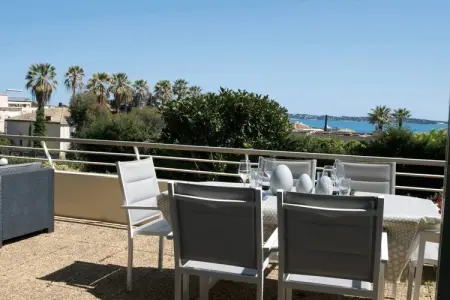 Vue Mer à Golfe-Juan Proche Cannes Plage et Garage, Appartement à Golfe Juan vue sur mer - Photo 5