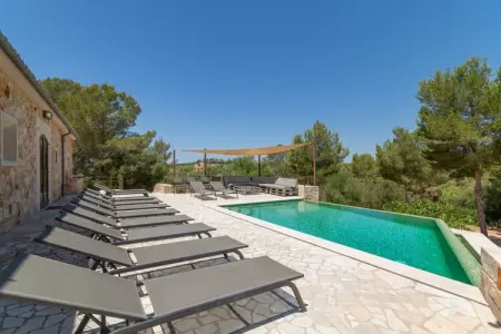 Vista Sa Tanca, House 5StarsHome Mallorca, Sa Tanca à Sant Joan avec piscine à débordement - Photo 8