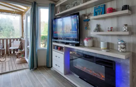 Mobil Home 5 personnes à Saint Julien en Born - Photo 4
