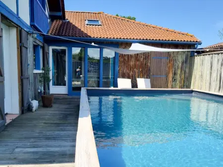 Maison Landaise pour 12 personnes proche océan, piscine, WIFI inclus - Photo 16