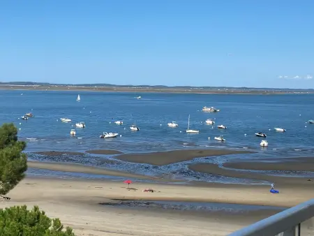 Studio Cabine Bord de Mer avec WiFi et Parking, Appartement 4 personnes à Arcachon - Photo 9
