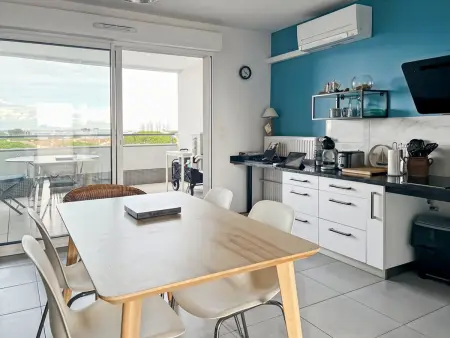 Charmant appartement PMR avec terrasse, climatisation et parking à Palavas - Photo 12