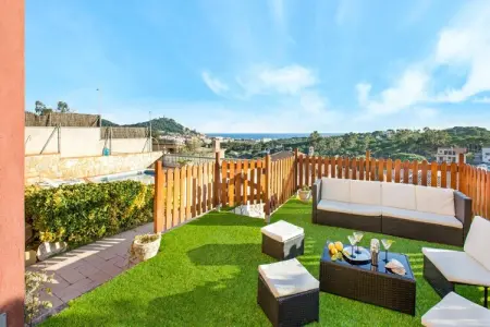 Maer, Villa à Blanes avec Piscine et Vue Mer - Photo 14