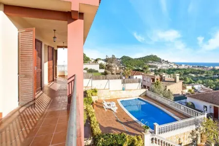 Maer, Villa à Blanes avec Piscine et Vue Mer - Photo 16